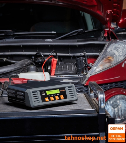 POLNILEC AKUMULATORJA OSRAM BATTERYcharge PRO 30A OSCP3024 12V/24V