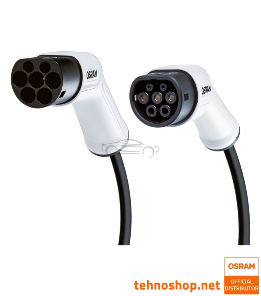 POLNILNI KABLI ZA ELEKTRIČNA VOZILA OSRAM BATTERYcharge OCC21605 7PIN