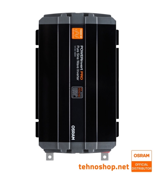 PRETVORNIK NAPETOSTI RAZSMERNIK OSRAM POWERinvert PRO 12V DC 1000W RCD OEINVPAR10