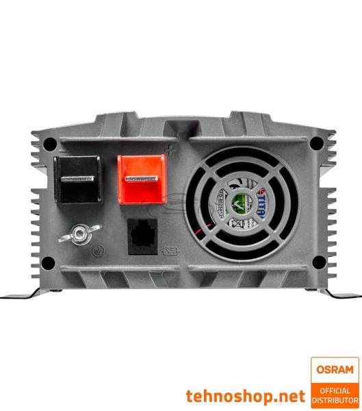 INVERTER OSRAM POWERinvert PRO 12V DC - 230V AC 600W RCD OEINVPAR6