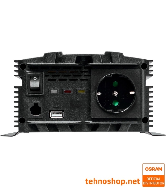 PRETVORNIK NAPETOSTI RAZSMERNIK OSRAM POWERinvert PRO 24V DC 1000W OEINVMB10