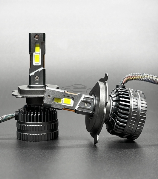 LED LAMPS KIT/SET H4 X8 v16 6000lm 6000K