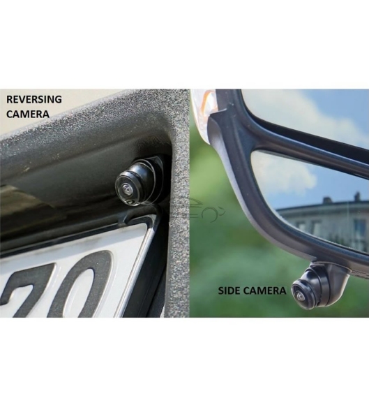 ŠIROKOKOTNA KAMERA ZA PARKIRANJE CMOS NIGHT VISION Z VIJAKOM TSBCUNI-WIDE