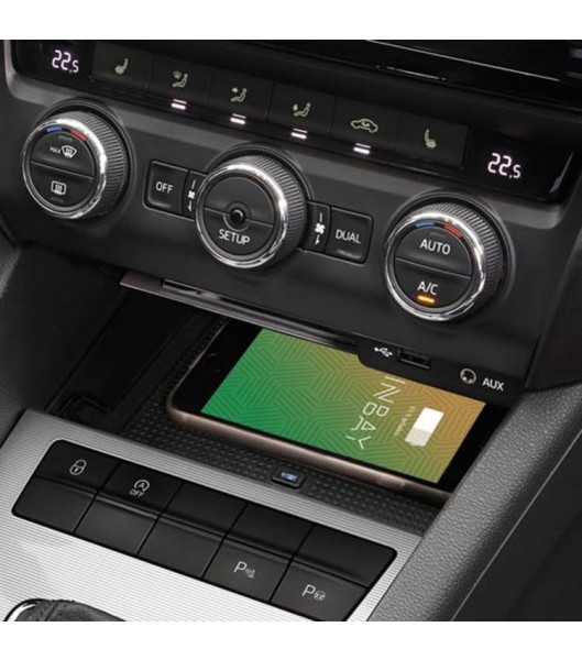 TIPSKI BREZŽIČNI POLNILEC Qi ŠKODA TSQiOCTAVIA3