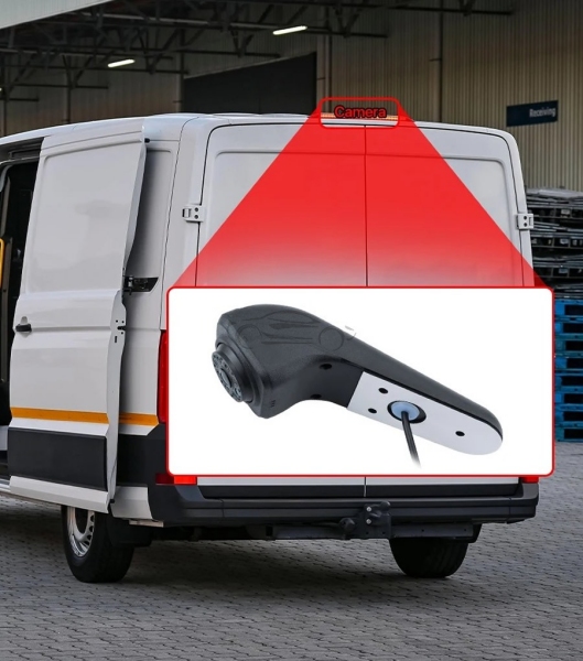 UNIVERZALNA VZVRATNA KAMERA ZA STREŠNO MONTAŽO GYAHD435 AHD 1080p