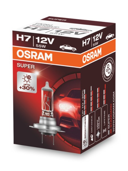 ŽARNICA OSRAM HALOGEN H7 64210SUP 55W 12V PX26D FS1