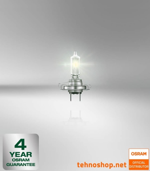HALOGEN BULB OSRAM H7 ULTRALIFE 64210ULT-1BL 55W 12V PX26D 1BL