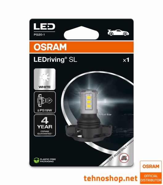 ŽARNICA OSRAM LED PS19W LEDriving SL 12V 1,6W 5201DWP-1BL PG20-1 1BL