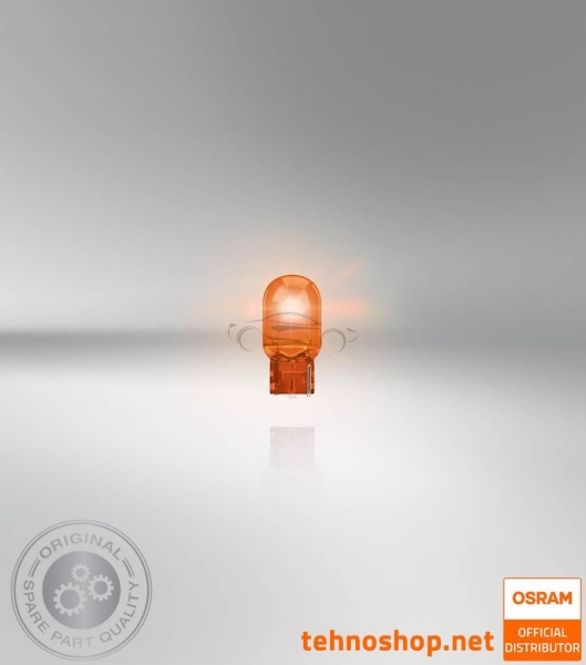 OSRAM WY21W ORANGE BULB 7504-2BL ORIGINAL 12V WX3x16d 2BL