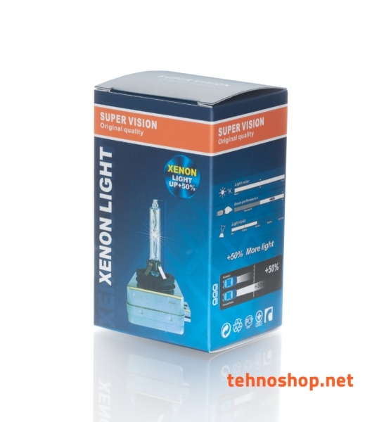 ŽARNICA XENON D3SXV SUPER VISION 6000K 35W PK32d-5