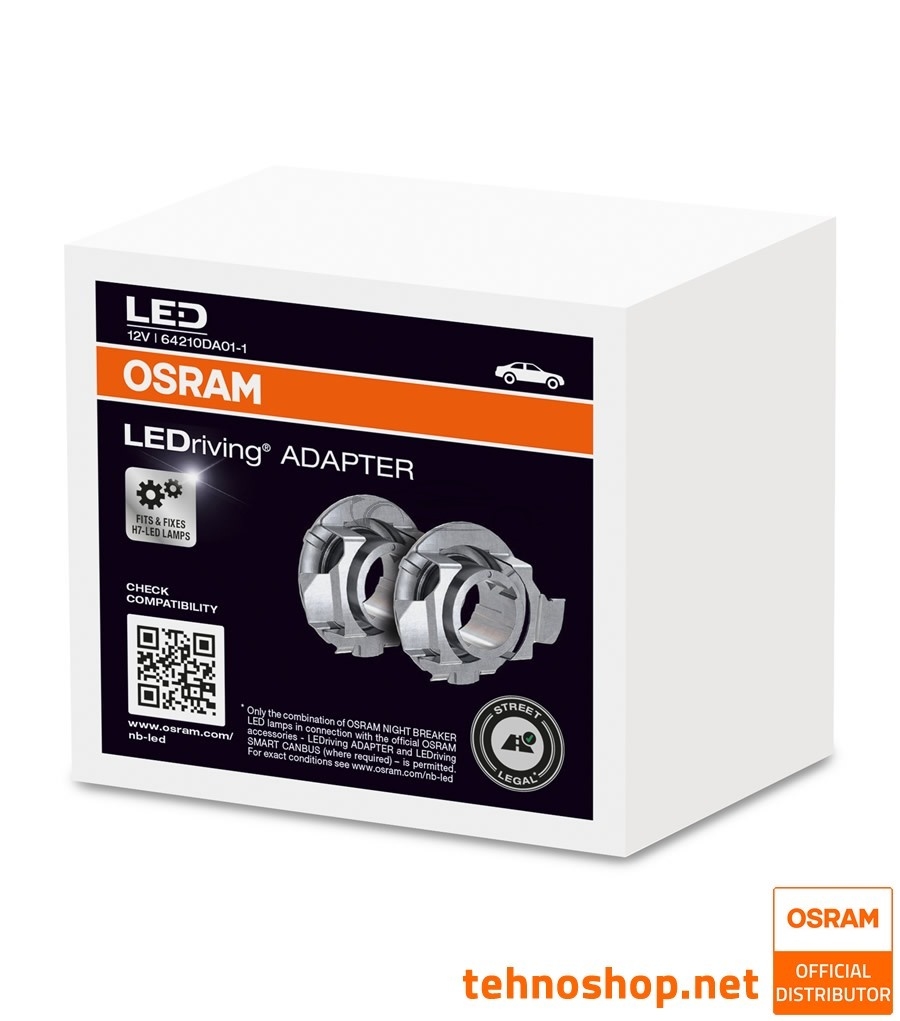ADAPTER H7 ŽARNICE ZA LED OSRAM NIGHT BREAKER LED 64210DA01-1 FS2