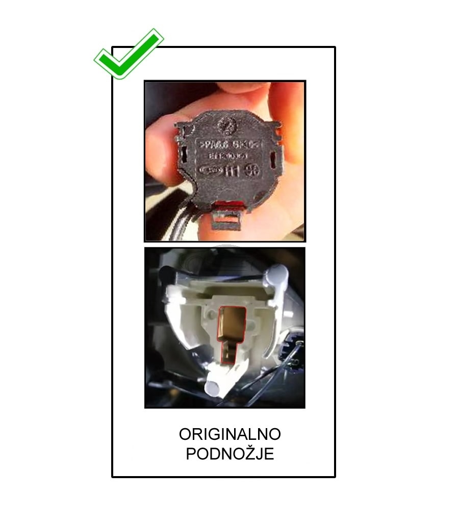 ADAPTER LED ŽARNICE H1 CNR-L12-H1 Ford, Kia