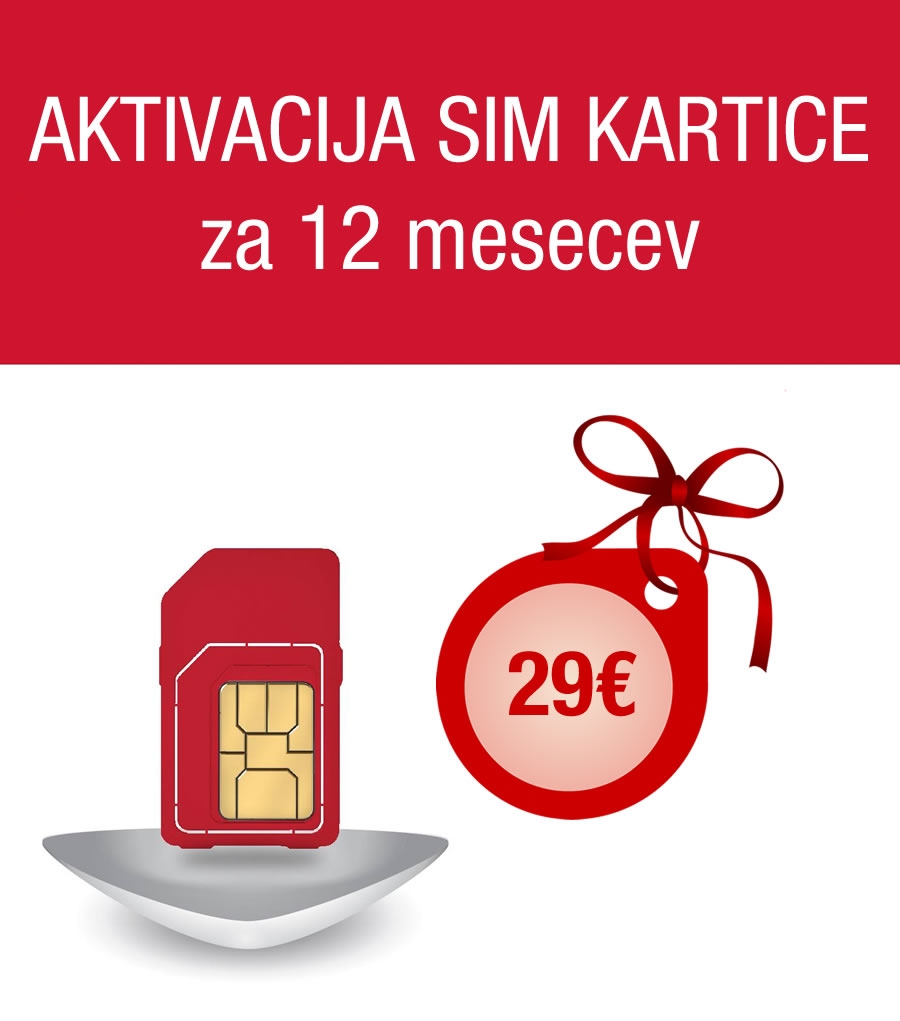 NAJEM SIM KARTICE ZA SLEDILNIK TRACKET STARLINE M13EU-ECO