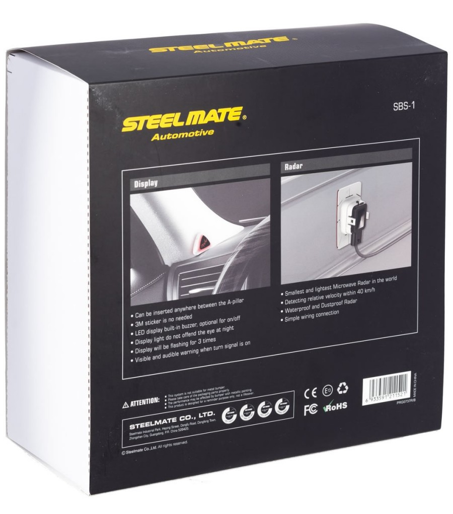 SISTEM ZAZNAVE MRTVEGA KOTA STEELMATE SBS-1