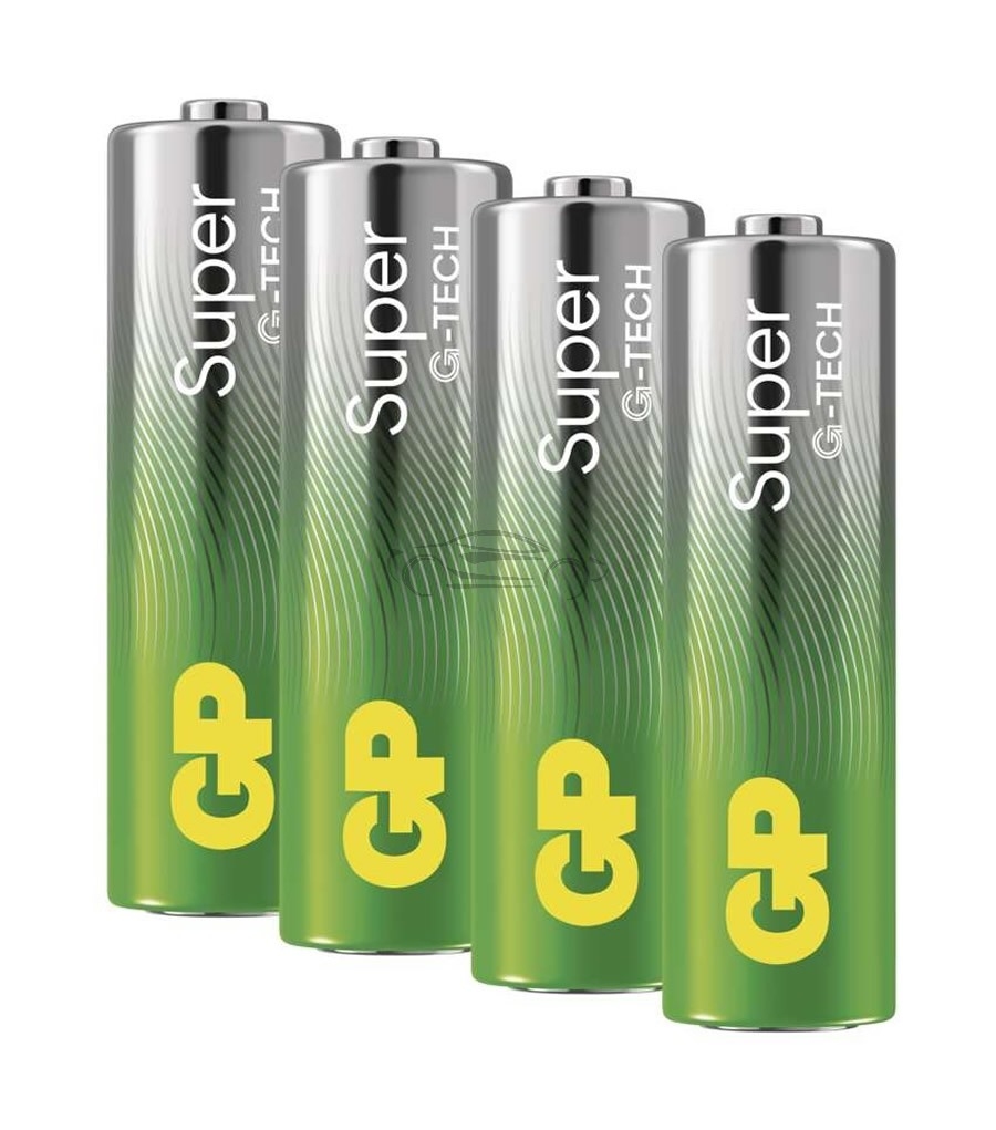 BATERIJSKI VLOŽEK GP, SUPER B01214, LR6, AA, 4 kos