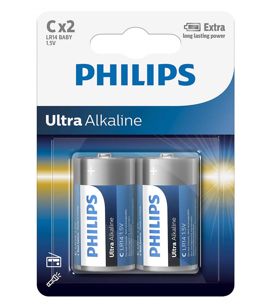 BATERIJSKI VLOŽEK VARTA/PHILIPS LONGLIFE, C/LR14
