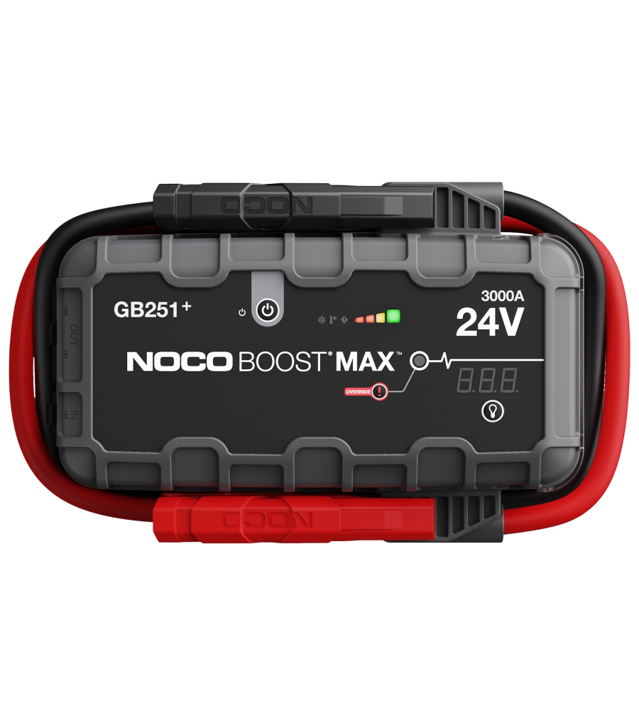 LITHIUM JUMP STARTER BOOSTER NOCO BOOST MAX GB251+ 24V 3000A
