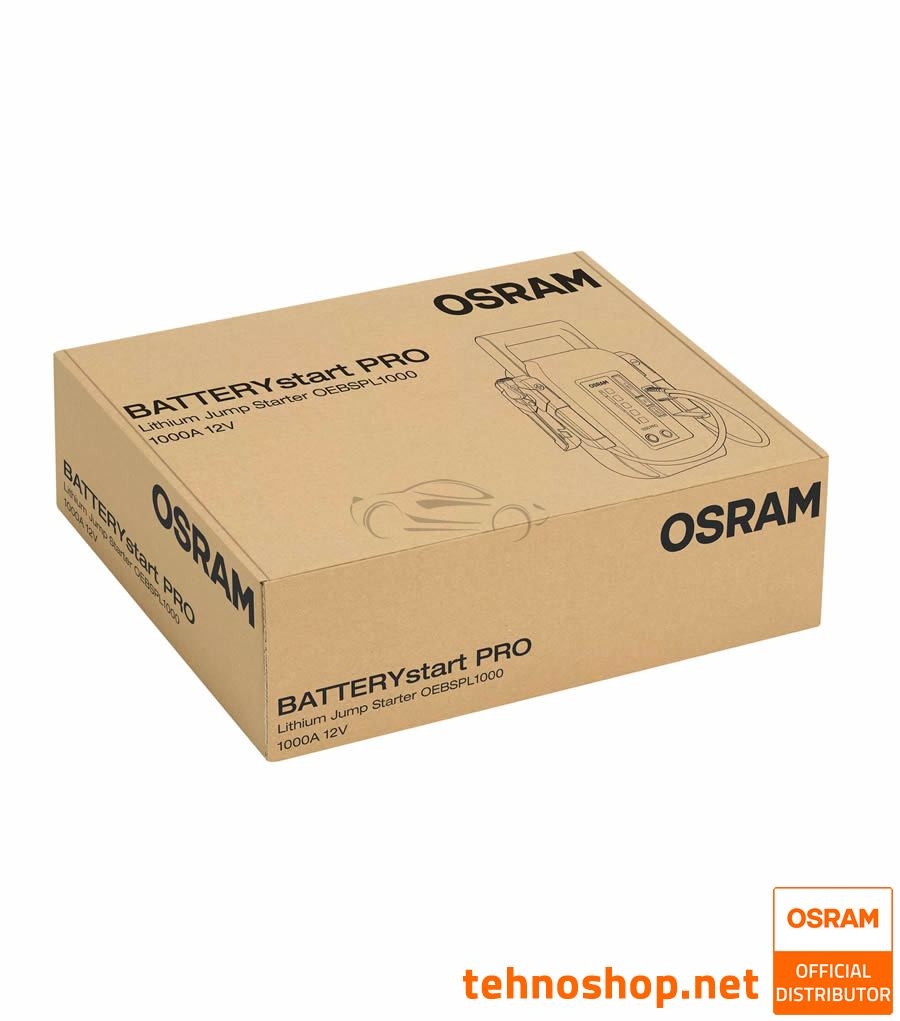 BOOSTER - ZAGANJALEC MOTORJA OSRAM BATTERYstartPRO1000 OEBSPL1000