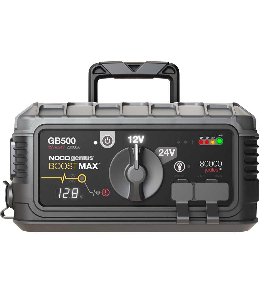 BOOSTER - ZAGANJALEC MOTORJA NOCO GB500 12V/24V 20000A