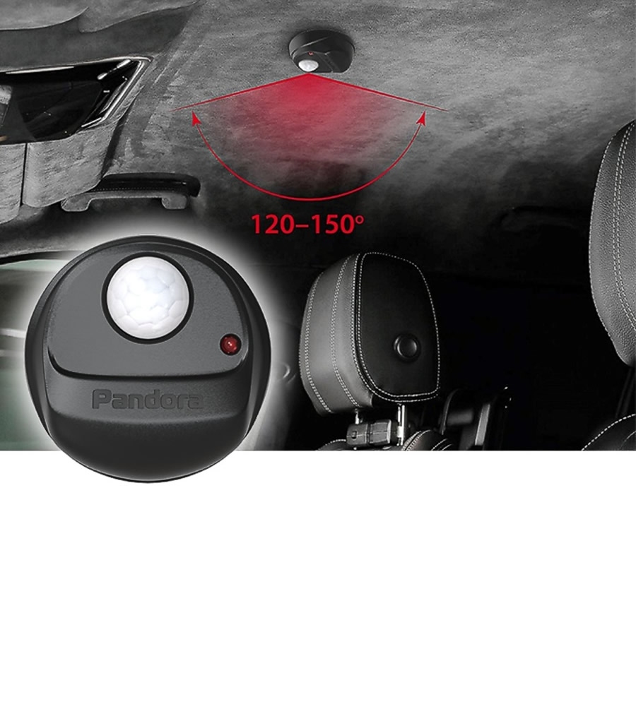 WIRELESS INFRA MOTION SENSOR PIR-100BT-B BLUETOOTH PANDORA