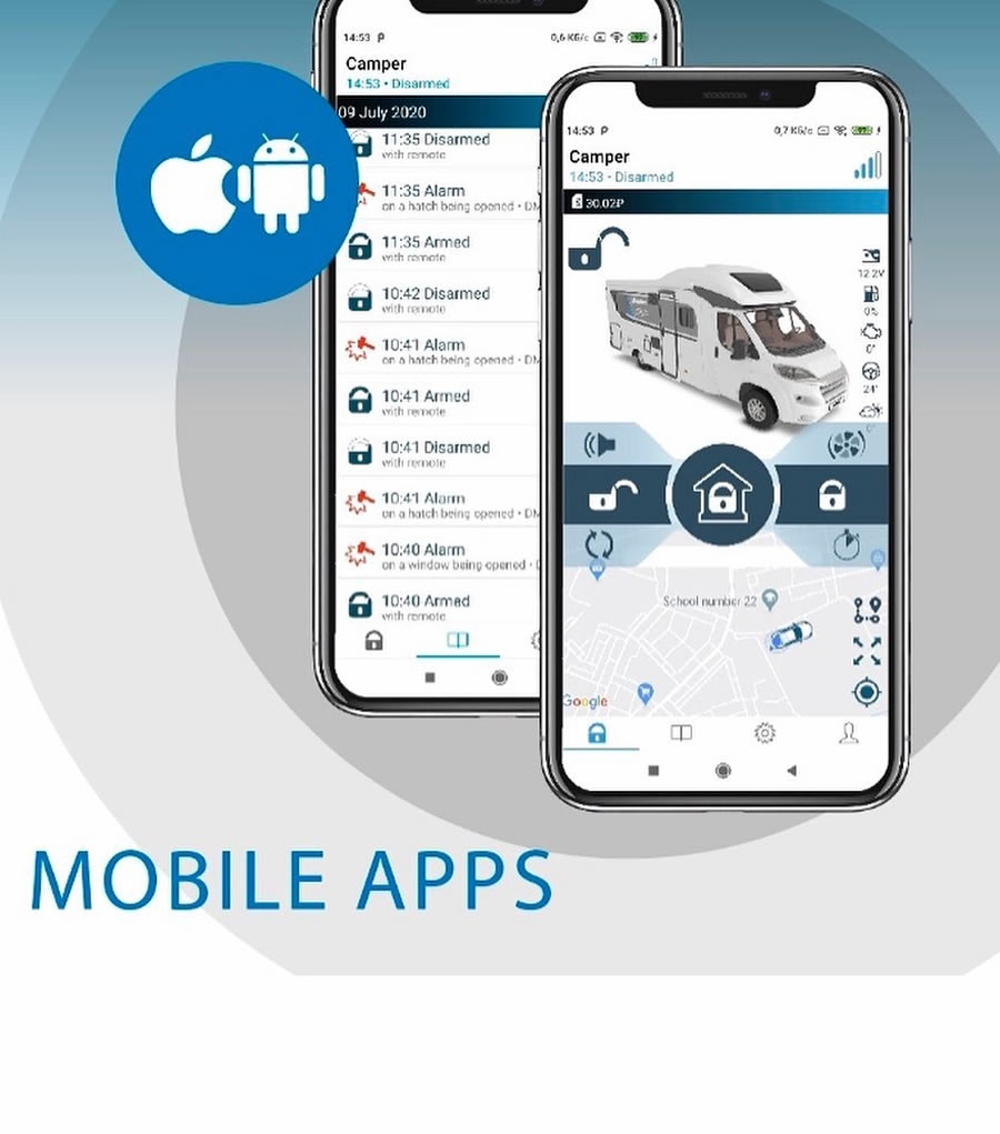 CAMPER ALARM PANDORA CAMPER PRO v2 GSM/GPS