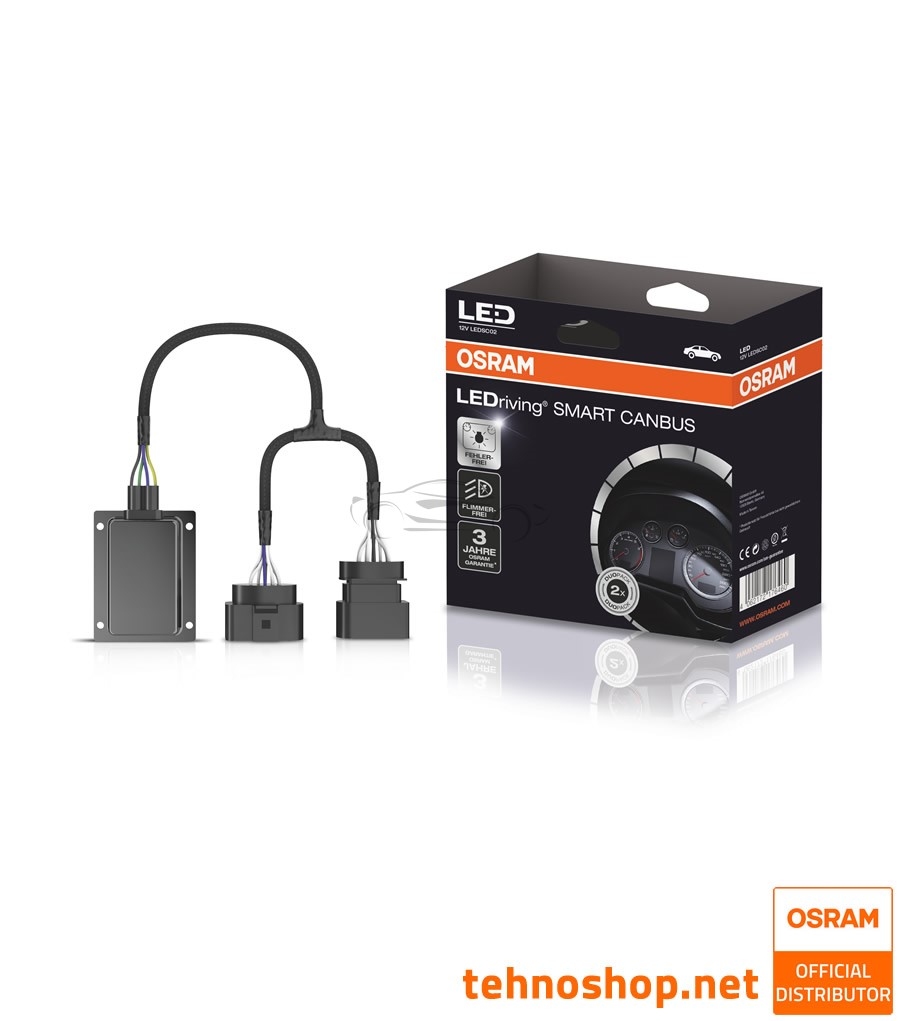 DEKODER OSRAM SMART CANBUS ZA LED H7 NIGHT BREAKER LED LEDSC02 FS2