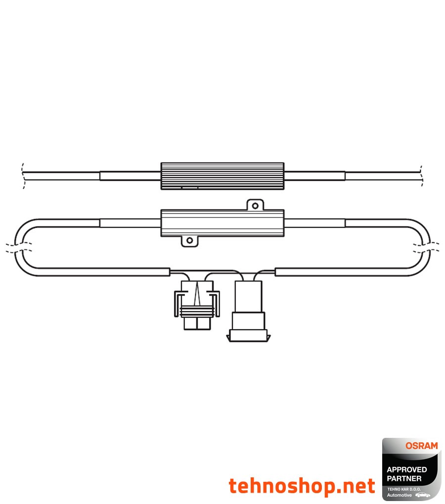 DECODER OSRAM LED Canbus Control Unit (50W)
