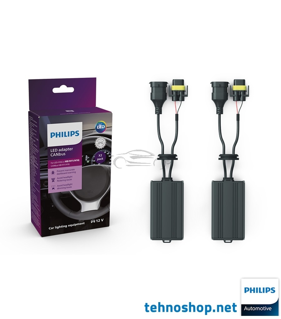 PHILIPS CANBUS DECODER H8/H11/H16 FOR LED BULBS 18954X2 12V X2