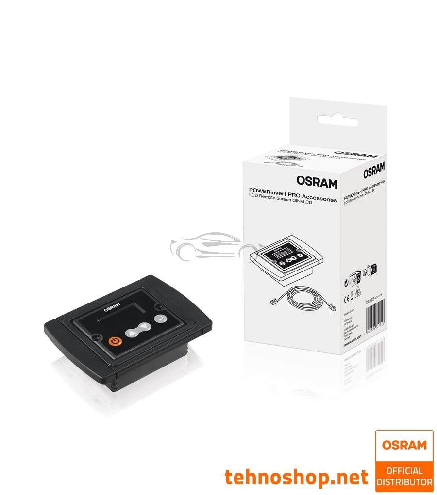 LCD UPRAVLJALNI ZASLON ZA PRETVORNIK NAPETOSTI OSRAM POWERinvert PRO 12/24V OINVLCD