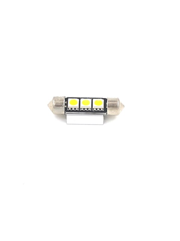ŽARNICA LED FESTON C5W 3SMD BELA 5000K 36MM