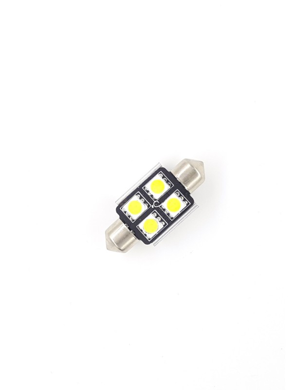 ŽARNICA LED FESTON C5W 4SMD BELA 5000K 36MM