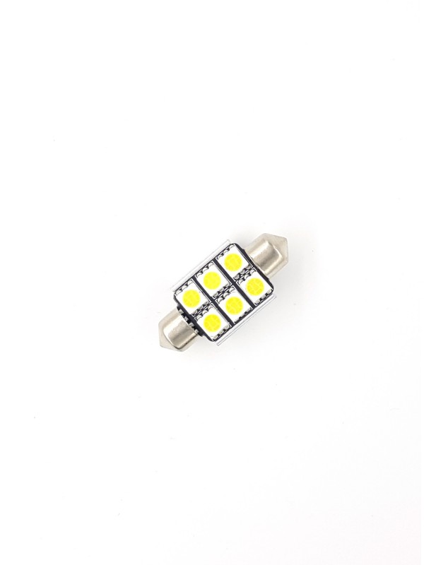 ŽARNICA LED FESTON C5W 6SMD BELA 5000K 36MM