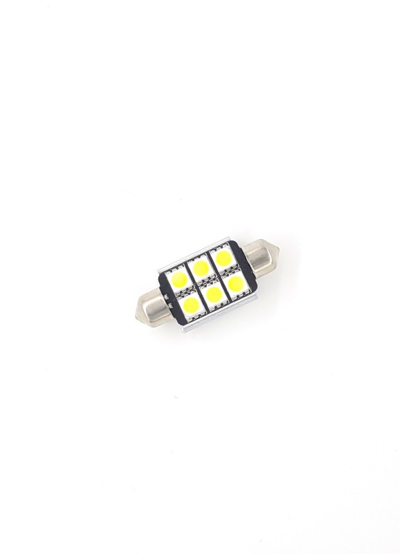 ŽARNICA LED FESTON C5W 6SMD BELA 5000K 39MM