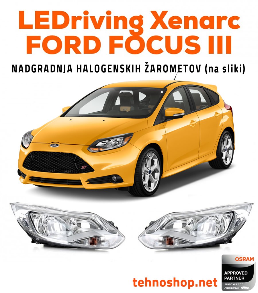 OSRAM HEADLAMP LEDriving® XENARC® FORD FOCUS LEDHL105 FS1