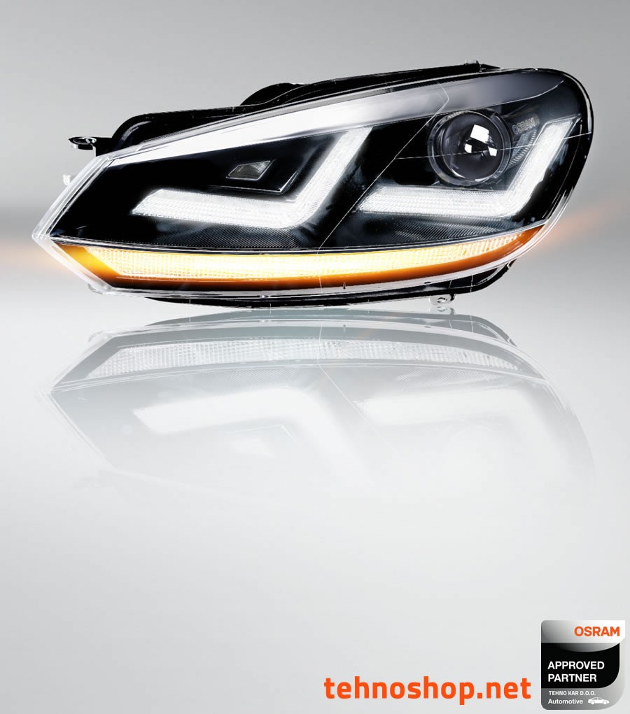 SET ŽAROMETOV OSRAM LEDriving® XENARC® GOLF VI - CHROME EDITION LEDHL102-CM FS1