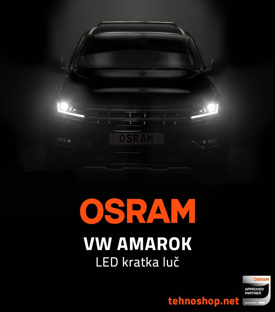 ŽAROMET OSRAM LEDriving® VW AMAROK - BLACK EDITION LEDHL107-BK RHD FS1