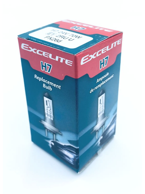ŽARNICA EXCELITE HALOGEN H7 CLEAR 24V 70W PX26d