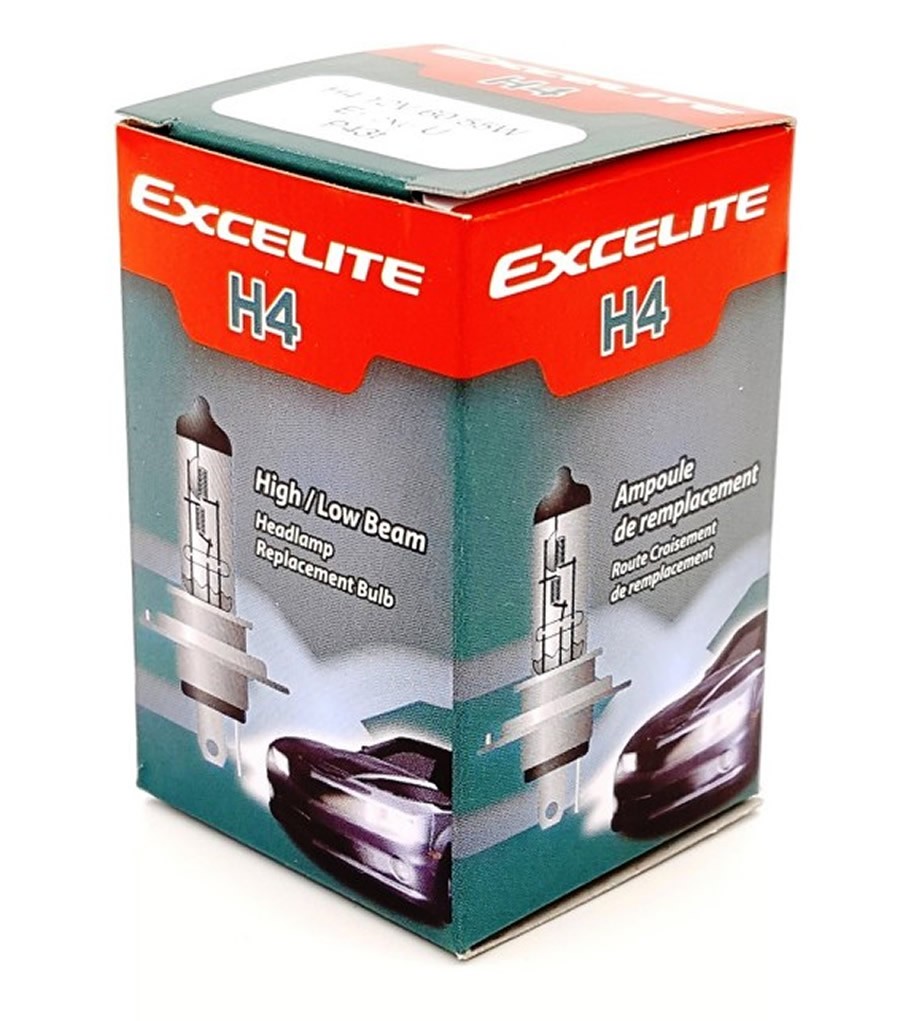 ŽARNICA EXCELITE HALOGEN H4 12V 60/55W P43t