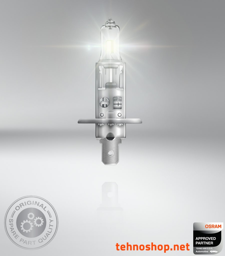 ŽARNICA OSRAM HALOGEN H1 ORIGINAL 64150-1BL 55W 12V P14.5s 1BL