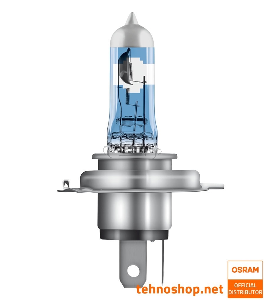 BULB OSRAM HALOGEN H4 NIGHT BREAKER LASER 64193NL-1BL 12V 60/55W P43t 1BL