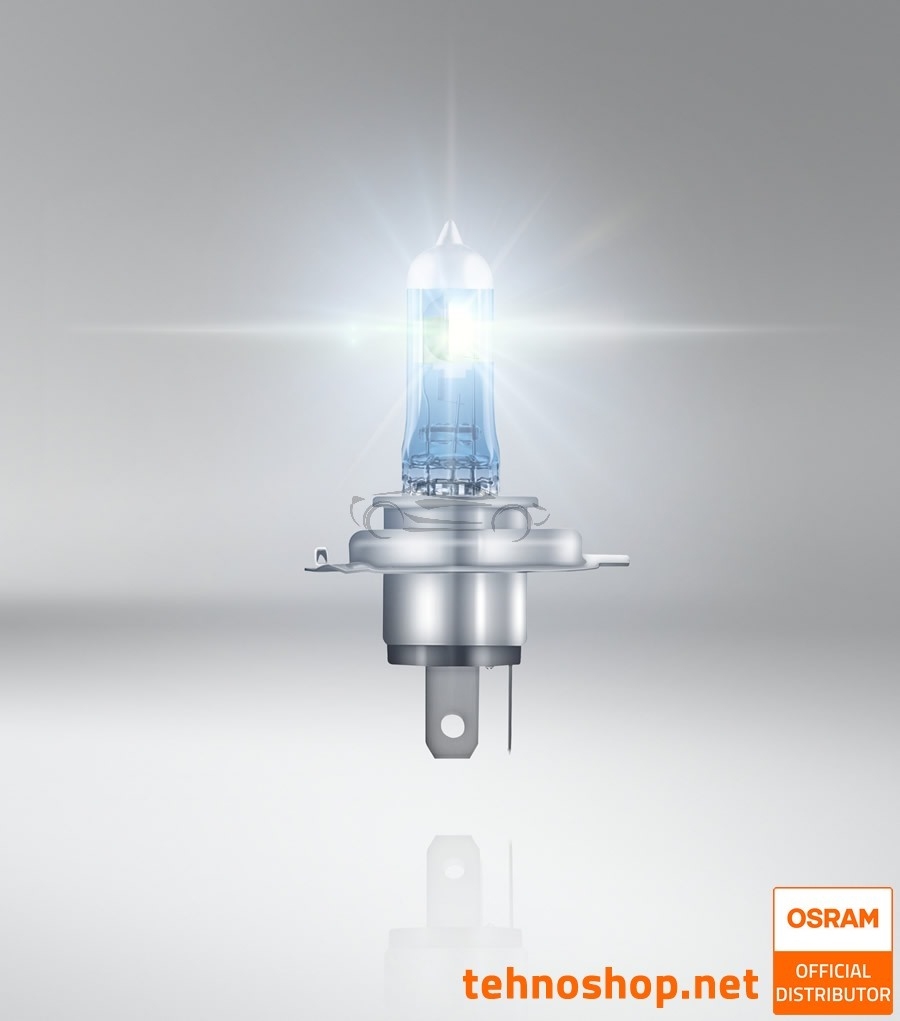 BULB OSRAM HALOGEN H4 NIGHT BREAKER LASER 64193NL-1BL 12V 60/55W P43t 1BL