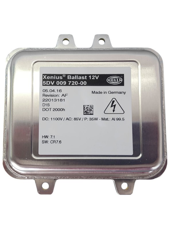 BALAST ELEKTRONIKA XENON HELLA 5DV 009 720-00