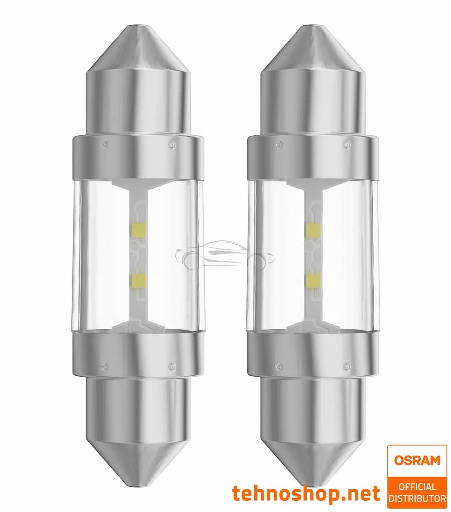 LED ŽARNICE OSRAM NIGHT BREAKER ECE C5W 6418DWNB-ECE-2HB 12V SV8.5-8 2HB