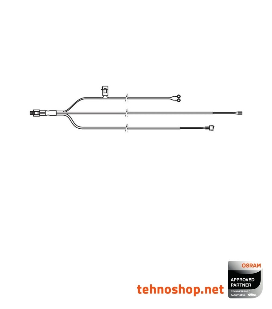 INŠTALACIJSKI SET OSRAM LEDriving ZA DELOVNE LUČI (za 1 luč) AX 1LS LEDDL ACC 101