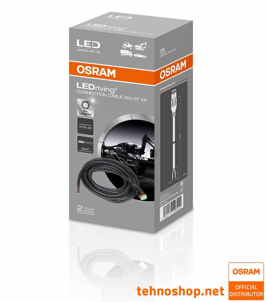 INŠTALACIJSKI SET ZA DELOVNE LUČI OSRAM LEDriving PX LEDPWL ACC 103