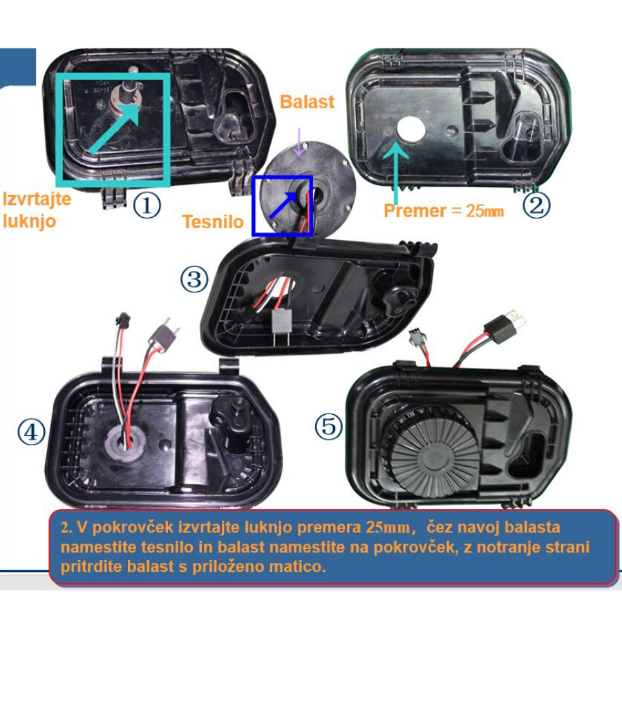 KIT KOMPLET XENON HID KD2 H11 4300K