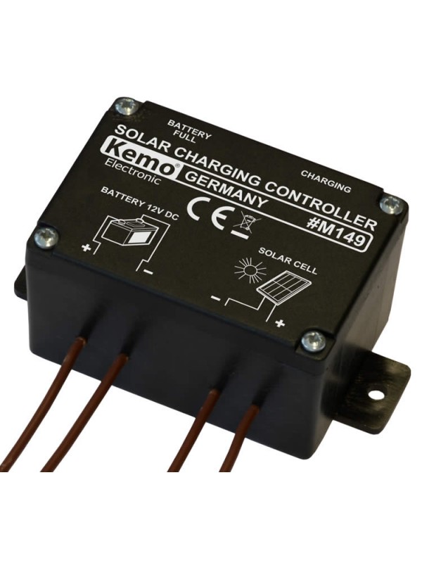 KRMILNIK SOLARNEGA POLNJENJA KEMO M149 12V, 6A/10A