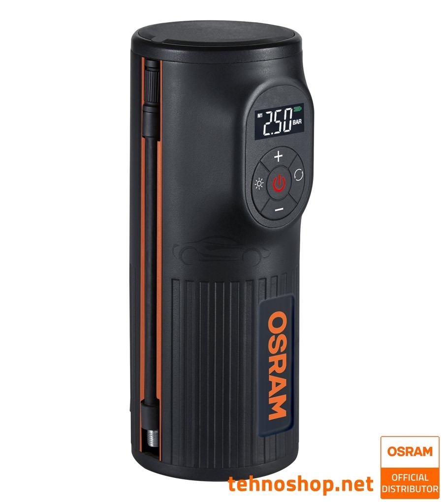 PRENOSNI BATERIJSKI ZRAČNI KOMPRESOR OSRAM TYREinflate 2000 OTIR2000