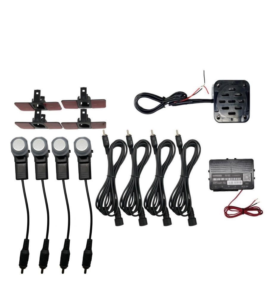 COMPLETE SET OF 4x WIRELESS PARKING SENSORS HPW-G404E