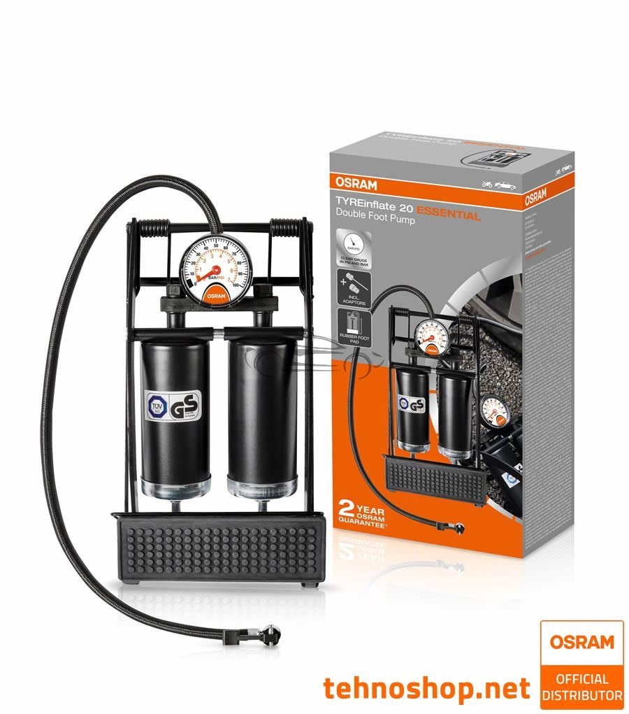 PRENOSNA NAPRAVA ZA TESTIRANJE/POLNJENJE PNEVMATIK OSRAM OFP20ESN